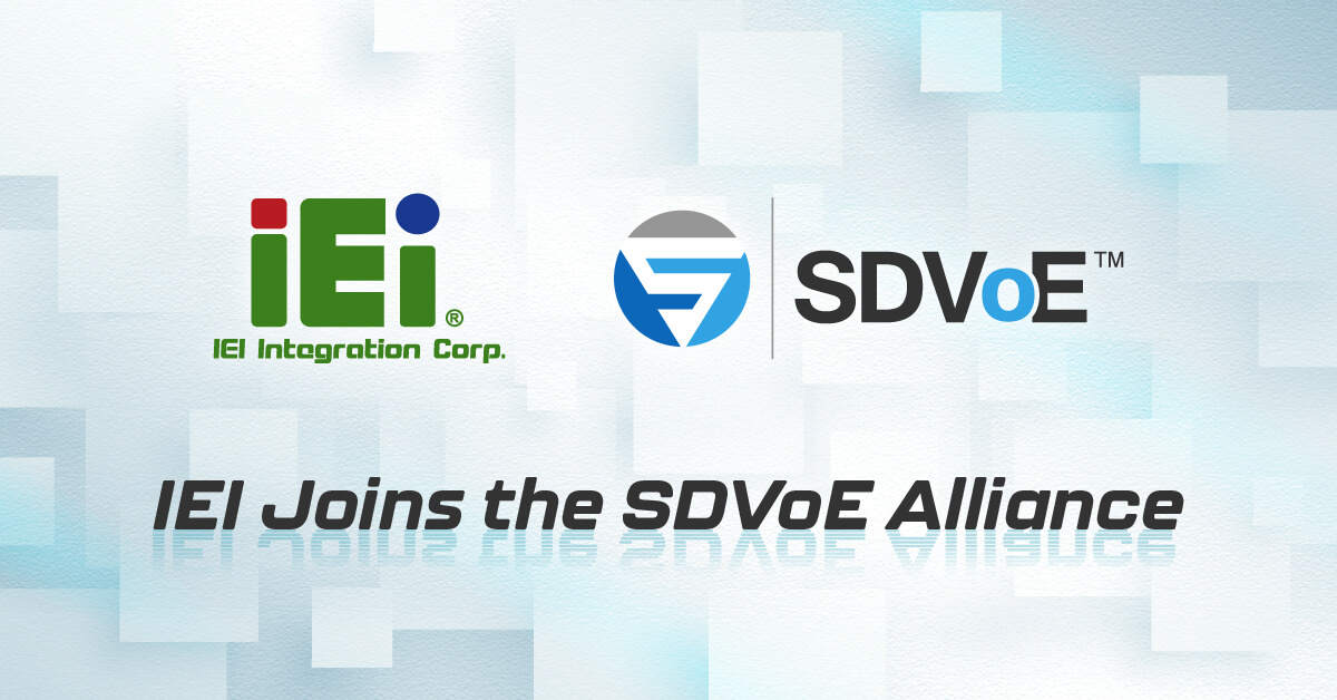 IEI Joins the SDVoE Alliance